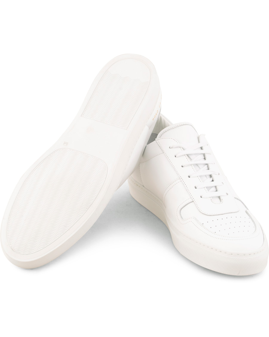 Homme | Common Projects B Ball Sneakers White Calf | Common Projects | B Ball Sneakers White Calf