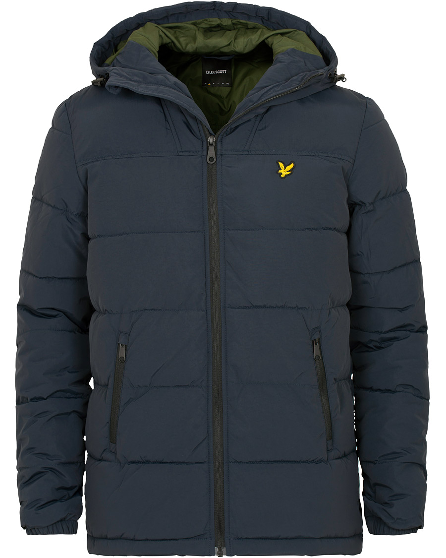 Heren | Jassen | Lyle & Scott | Wadded Jacket Dark Navy