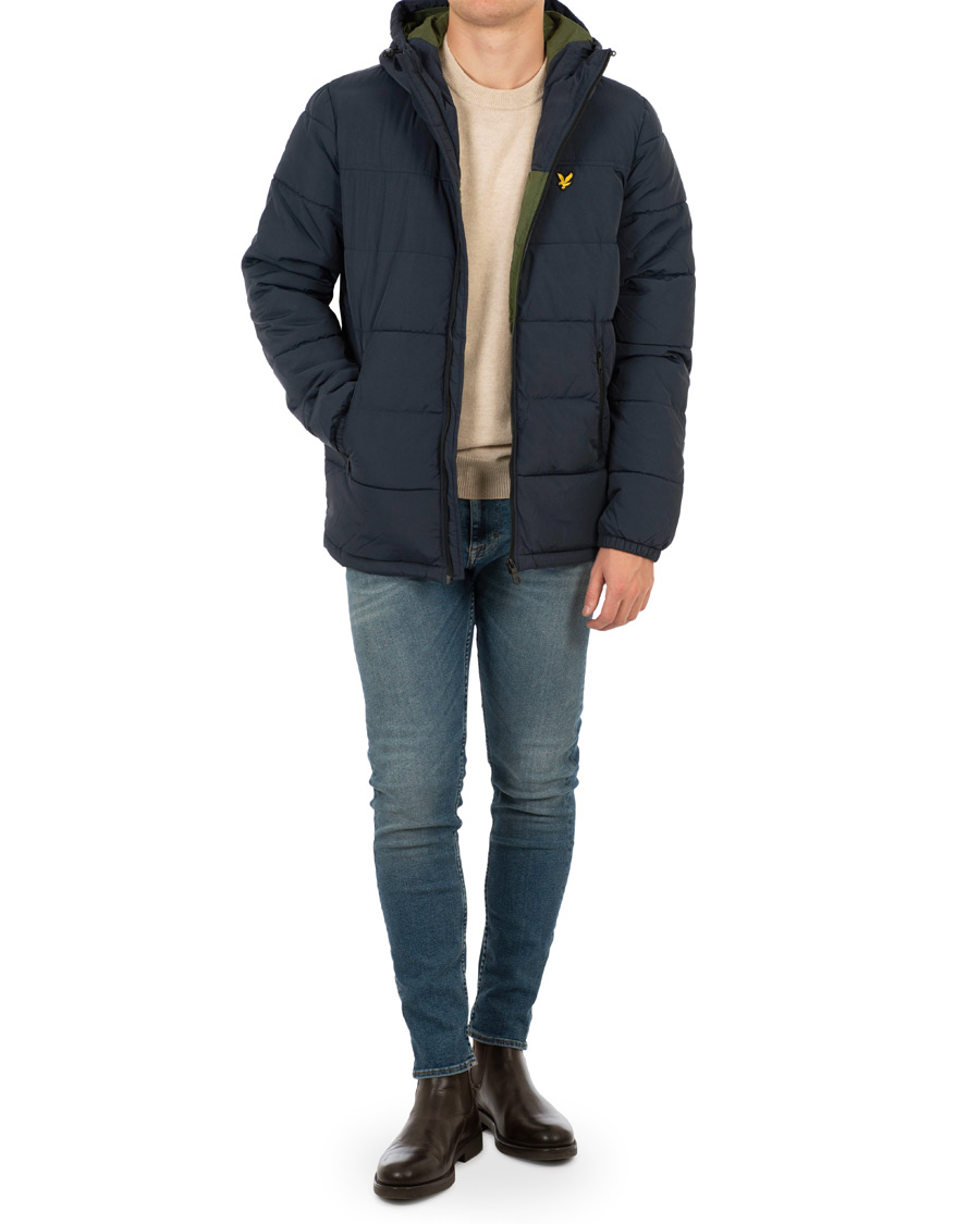 Heren | Jassen | Lyle & Scott | Wadded Jacket Dark Navy
