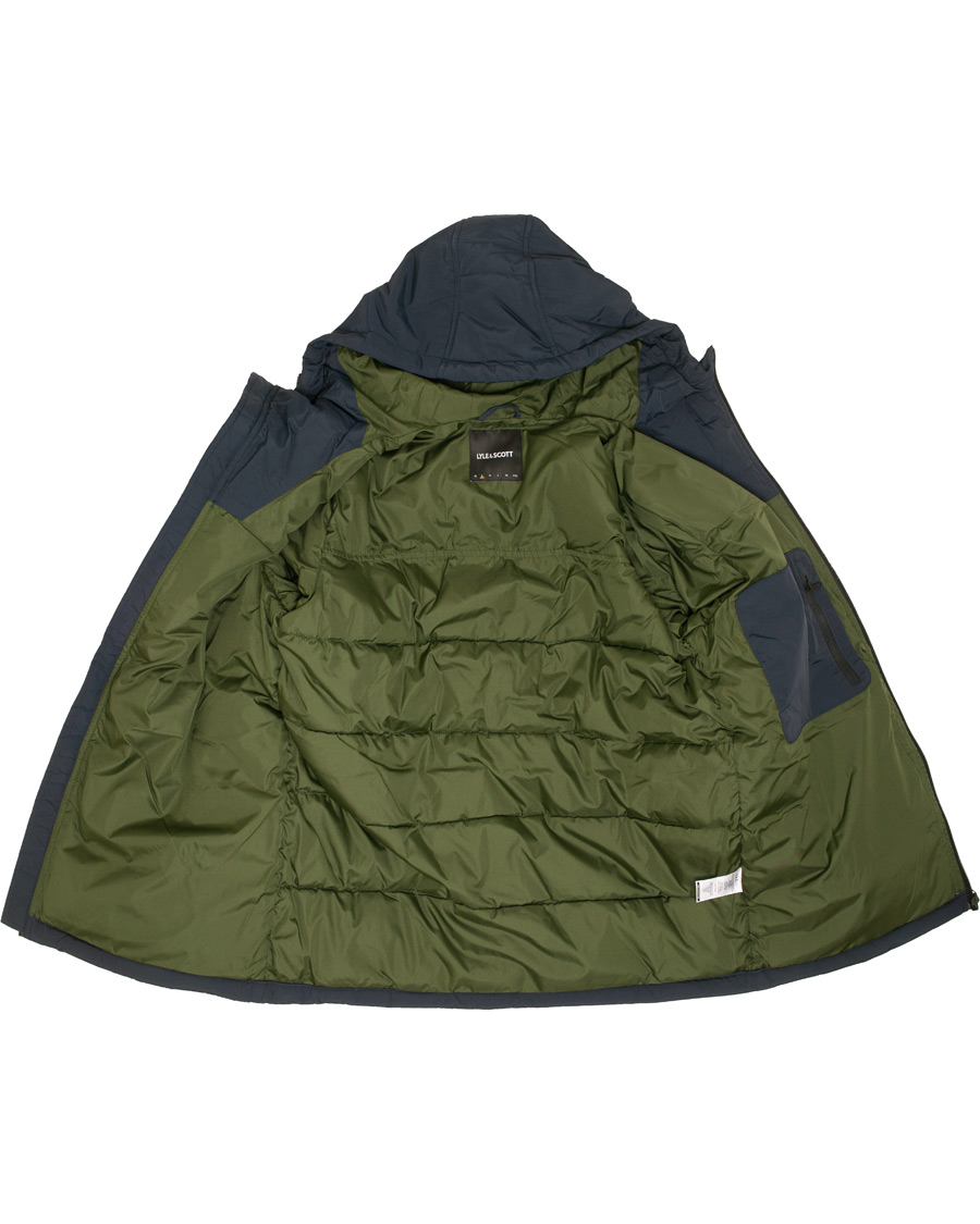Heren | Jassen | Lyle & Scott | Wadded Jacket Dark Navy