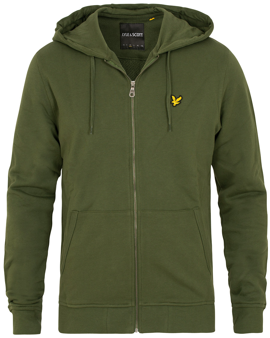 Homme | Pulls Et Tricots | Lyle & Scott | Full Zip Hoodie Green