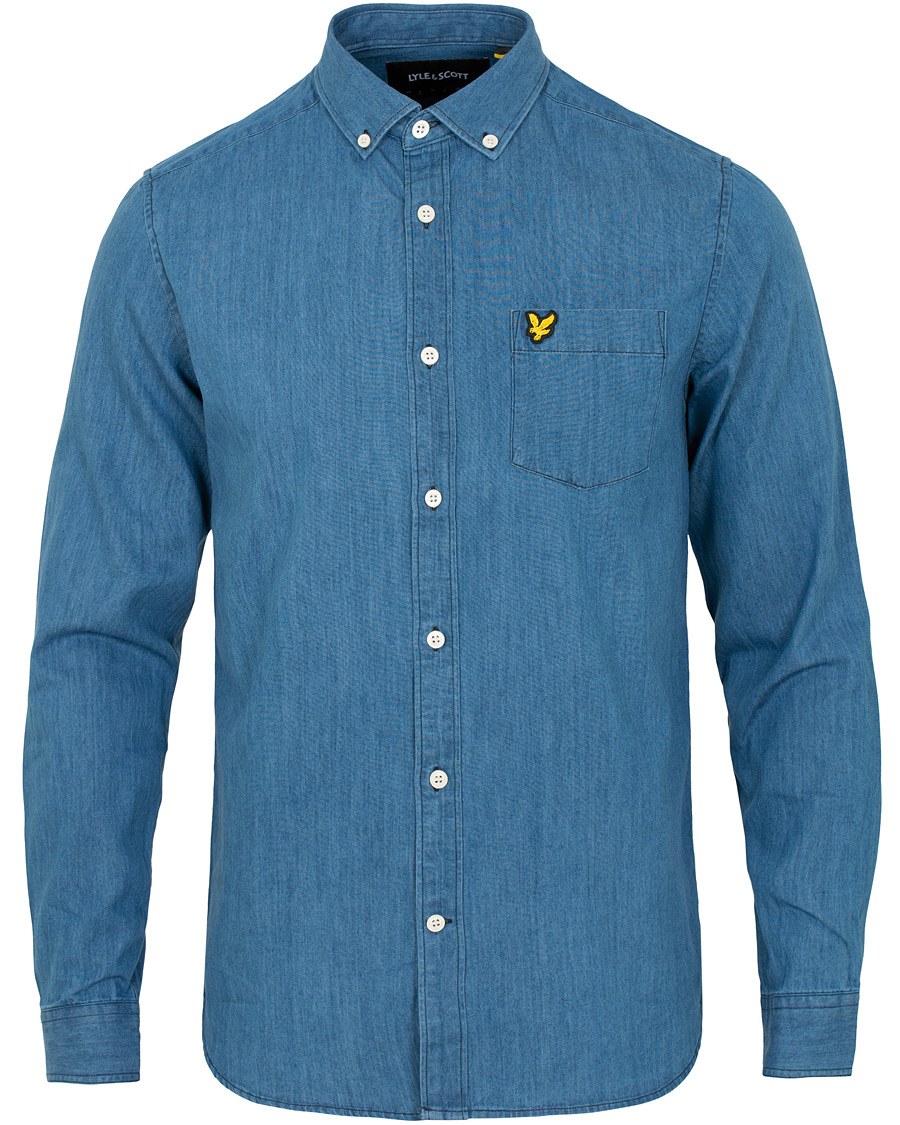 Homme | Chemises | Lyle & Scott | Denim Shirt Light Indigo