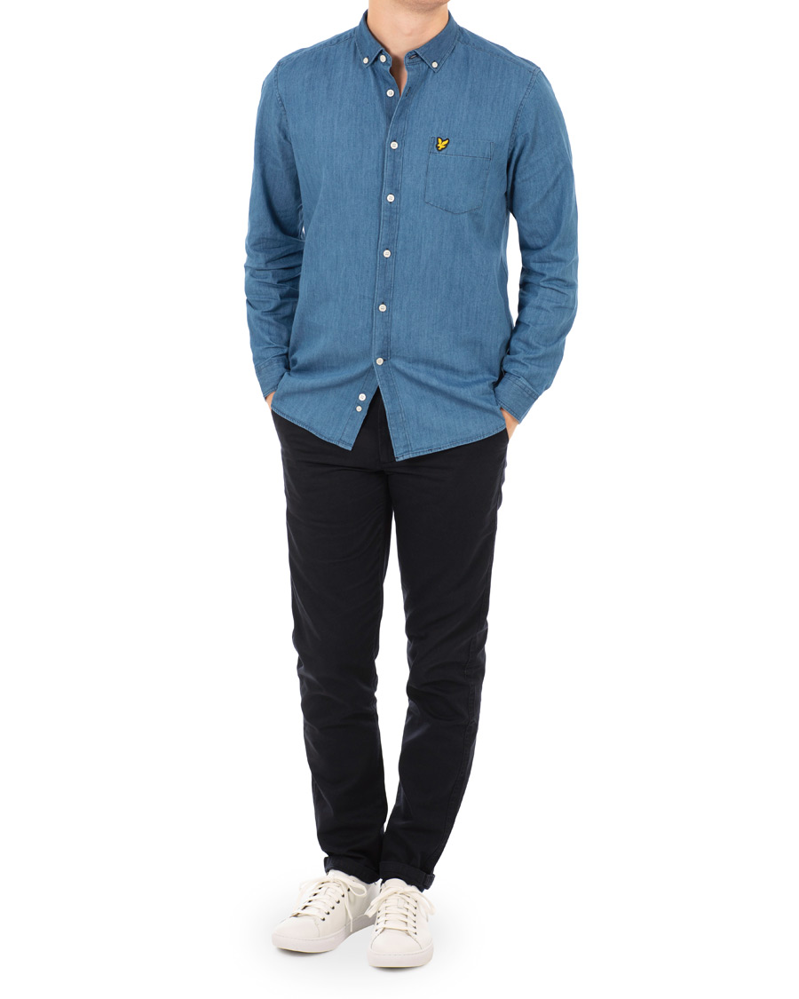 Homme | Chemises | Lyle & Scott | Denim Shirt Light Indigo