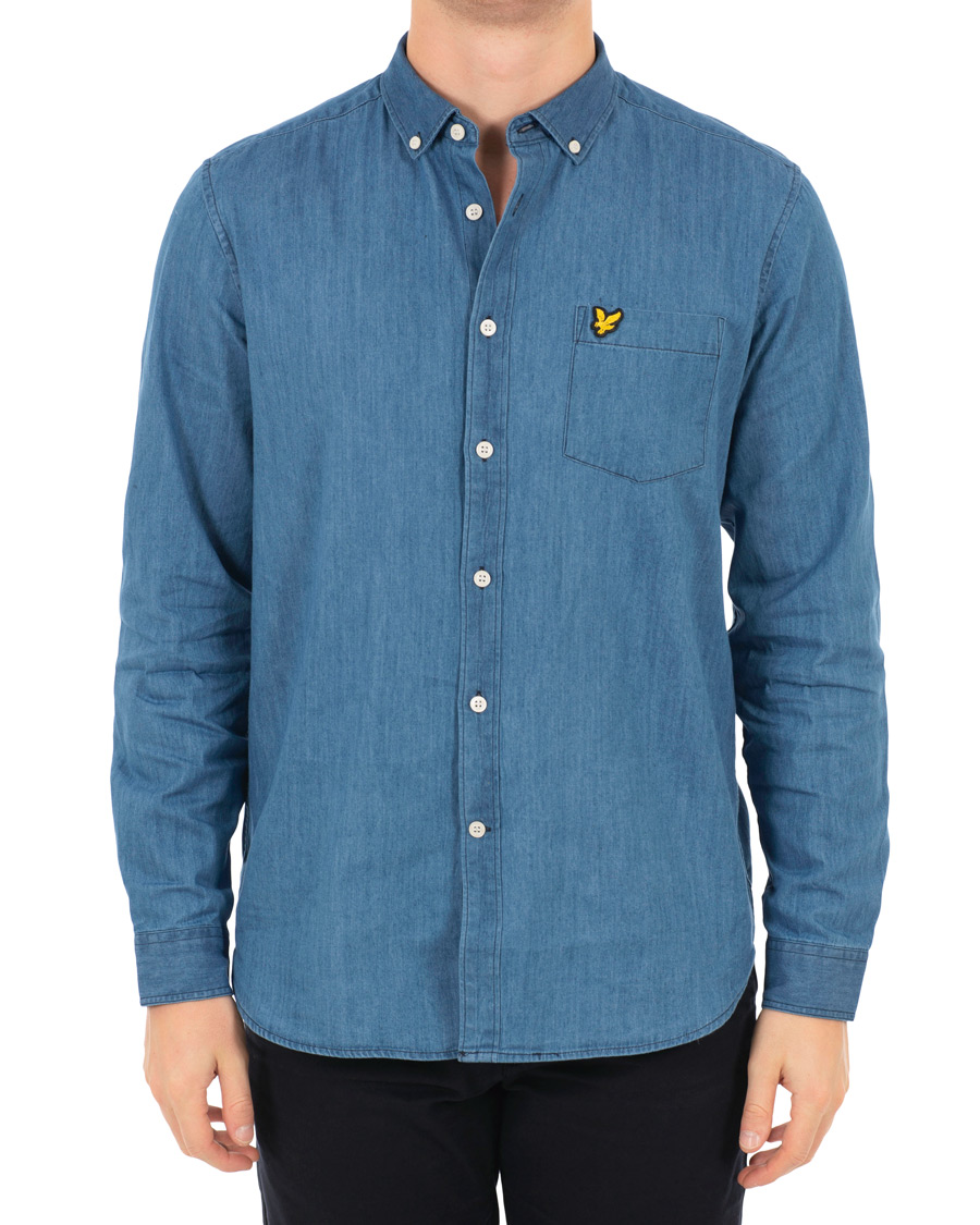 Homme | Chemises | Lyle & Scott | Denim Shirt Light Indigo