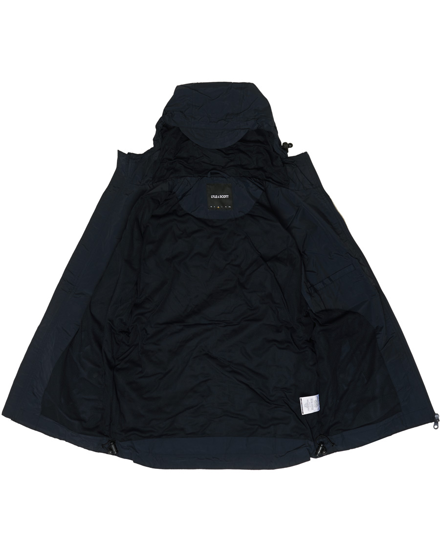 Heren | Jassen | Lyle & Scott | Zip Through Hooded Jacket Dark Navy