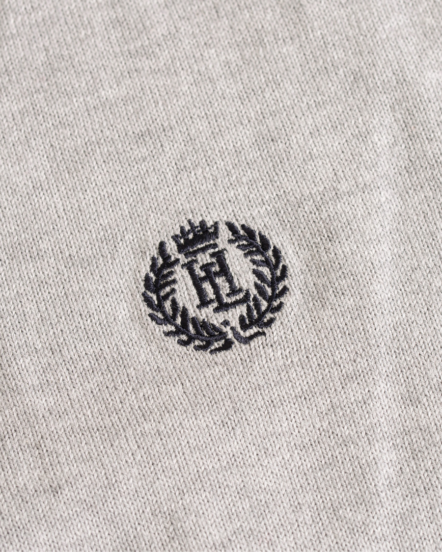 Homme | Pulls Et Tricots | Henri-Lloyd | Henri Lloyd Miller Regular Half Zip Grey Marl