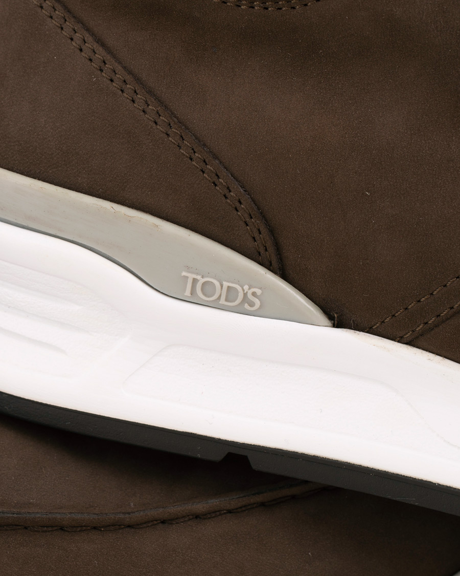 Homme | Tod's Sportivo Hiking Boot Dark Brown Nubuck | Tod's | Sportivo Hiking Boot Dark Brown Nubuck