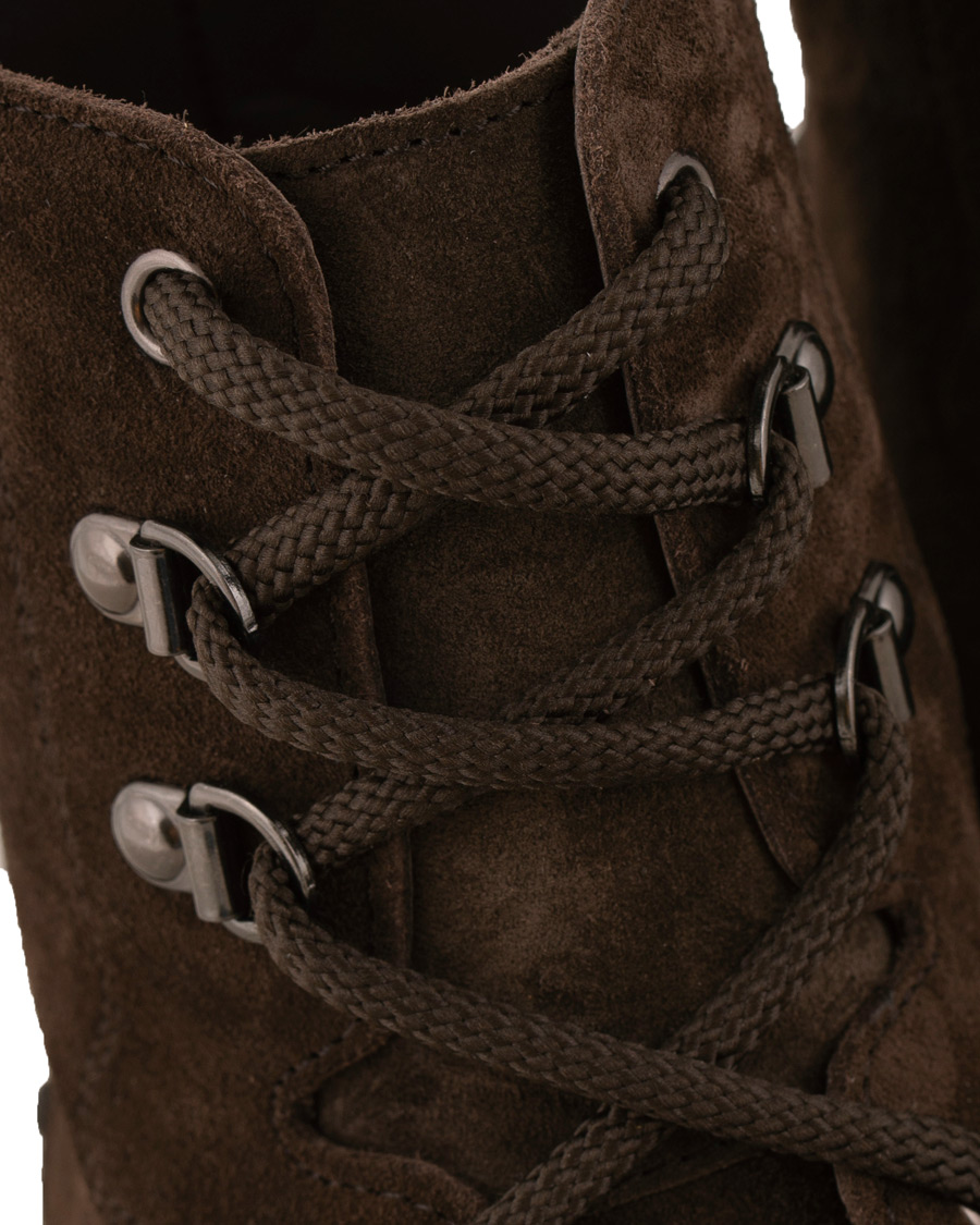 Homme | Tod's Winter Gommino Field Boot Marrone Suede | Tod's | Winter Gommino Field Boot Marrone Suede