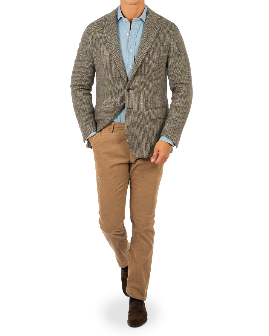 Homme | Blazers | Polo Ralph Lauren | Morgan Herringbone Blazer Black/Cream