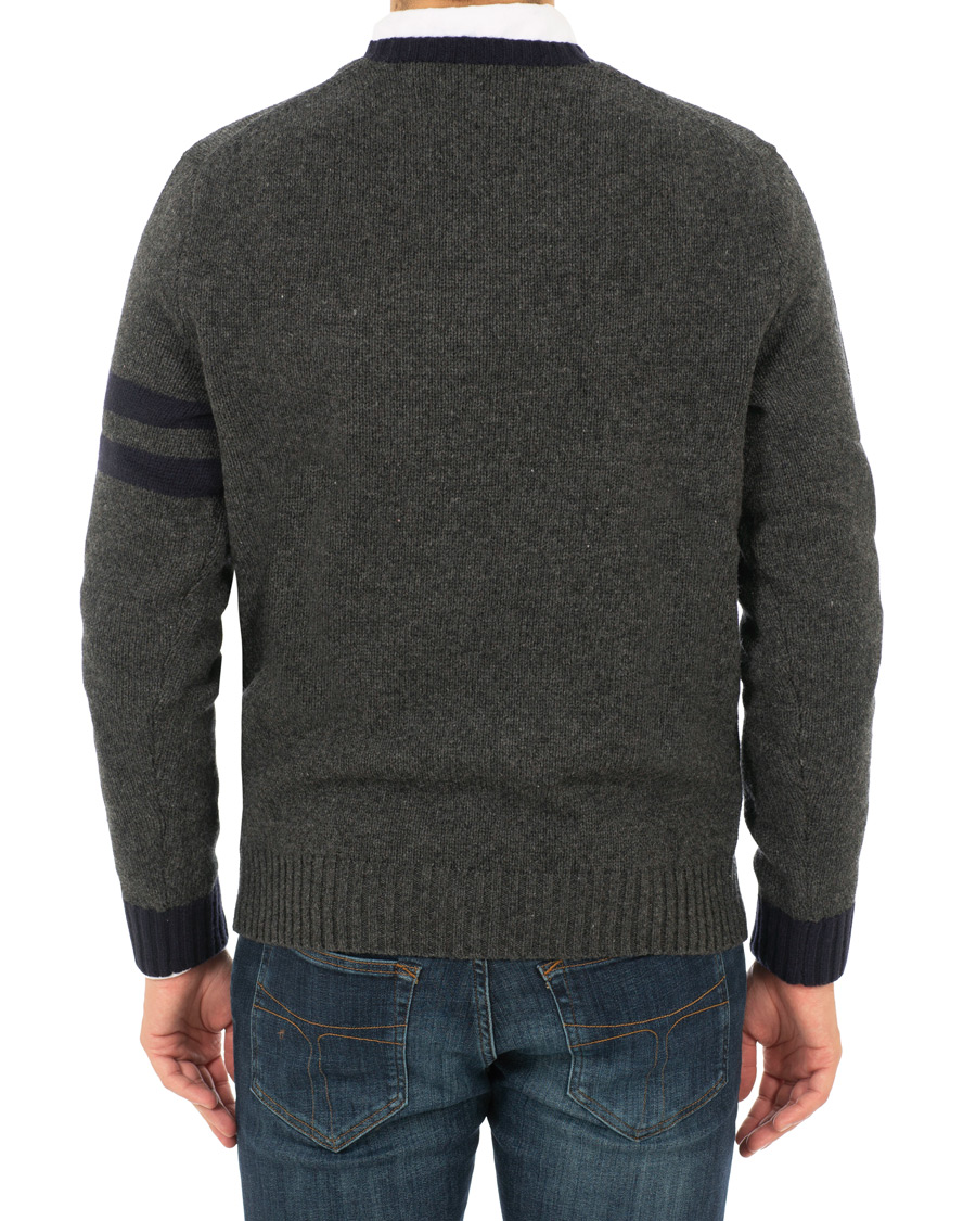 Homme | Pulls Et Tricots | Polo Ralph Lauren | Wool Knitted Bear Crew Neck Grey Heather