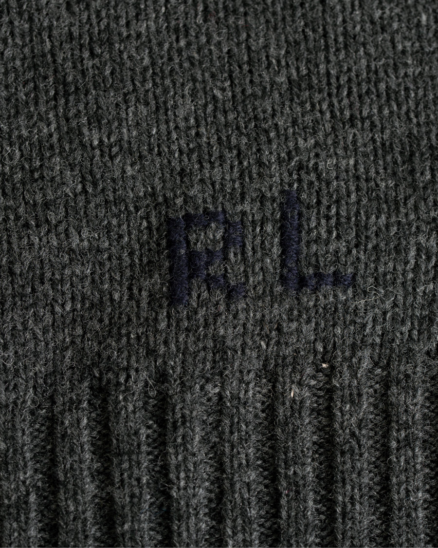 Homme | Pulls Et Tricots | Polo Ralph Lauren | Wool Knitted Bear Crew Neck Grey Heather