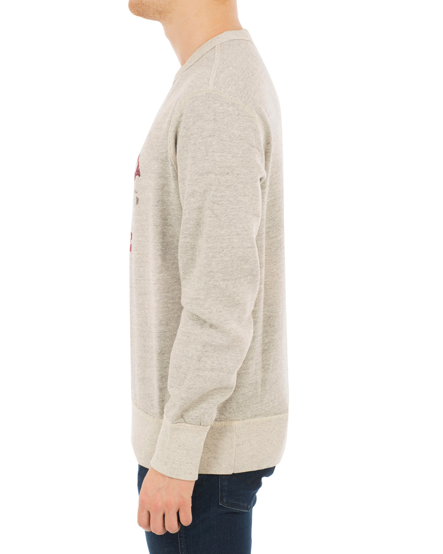 Homme | Pulls Et Tricots | Polo Ralph Lauren | Varsity Crew Neck Sweatshirt Stadium Grey