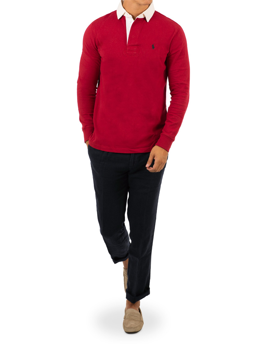 Homme | Pulls Et Tricots | Polo Ralph Lauren | Solid Rugger Eaton Red
