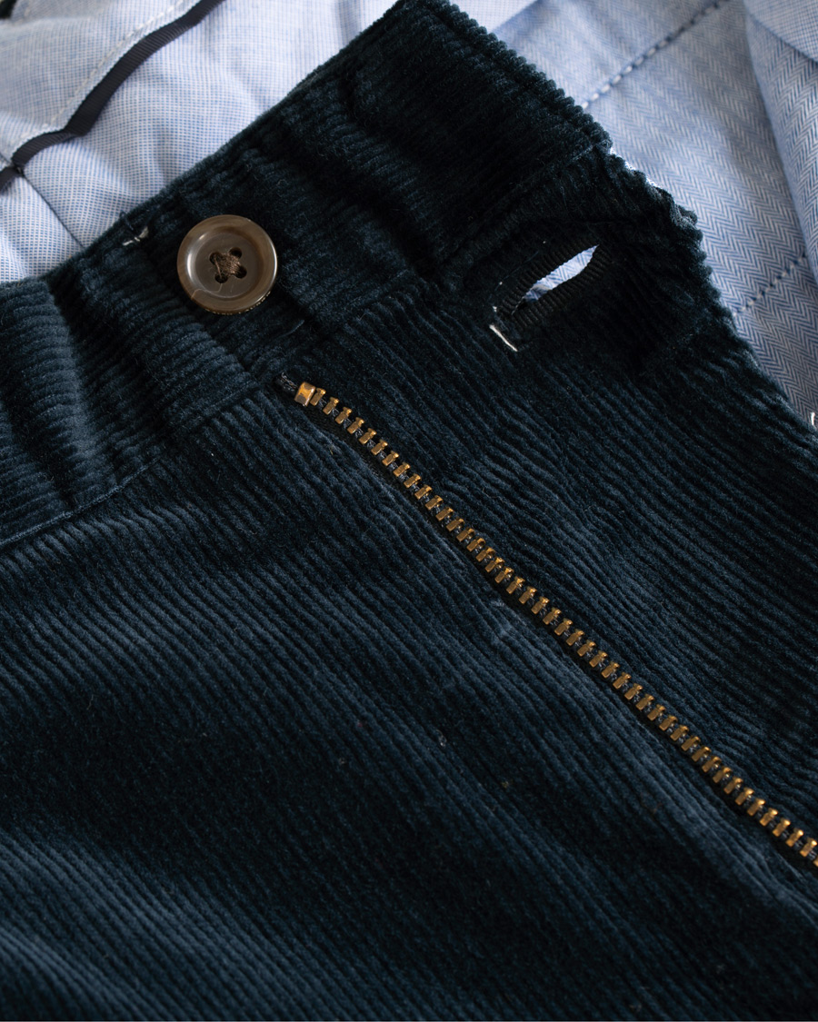 Heren | Broeken | Polo Ralph Lauren | Hudson Slim Fit Corduroy Trousers Aviator Navy
