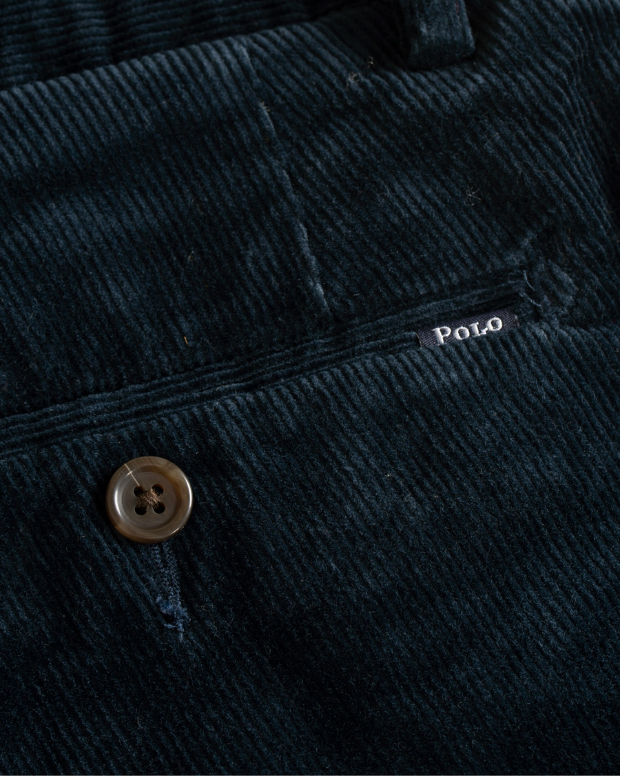 Heren | Broeken | Polo Ralph Lauren | Hudson Slim Fit Corduroy Trousers Aviator Navy