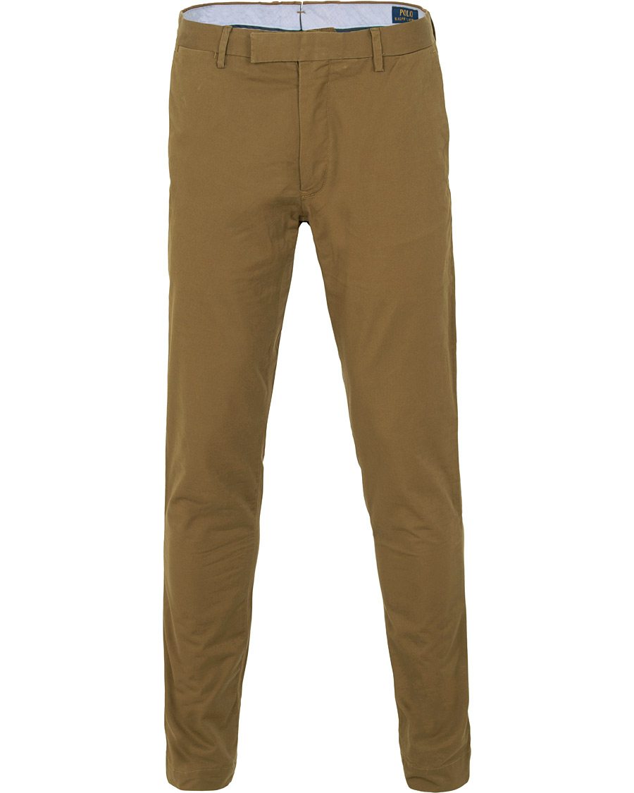 Homme | Pantalons | Polo Ralph Lauren | Tailored Slim Fit Chinos Nature Brown