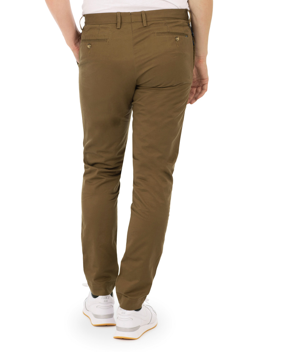 Homme | Pantalons | Polo Ralph Lauren | Tailored Slim Fit Chinos Nature Brown