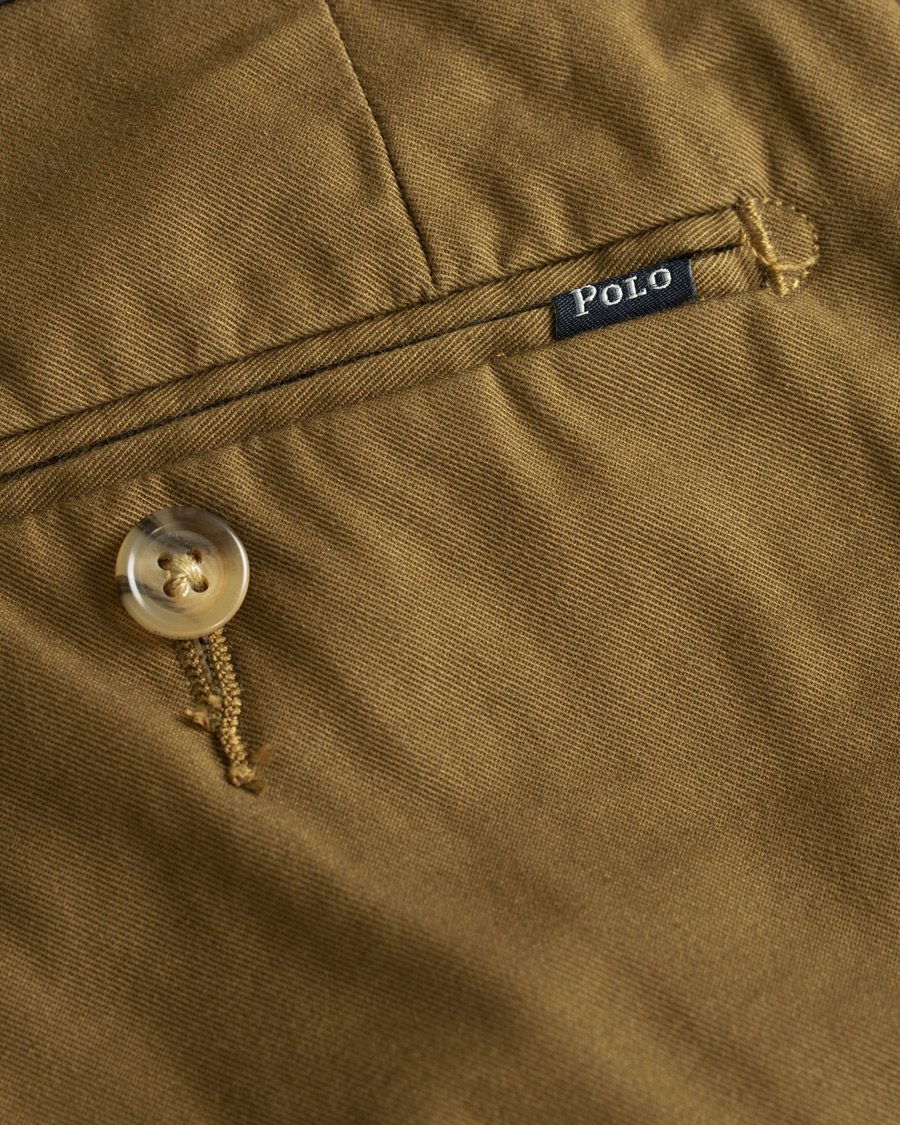 Homme | Pantalons | Polo Ralph Lauren | Tailored Slim Fit Chinos Nature Brown