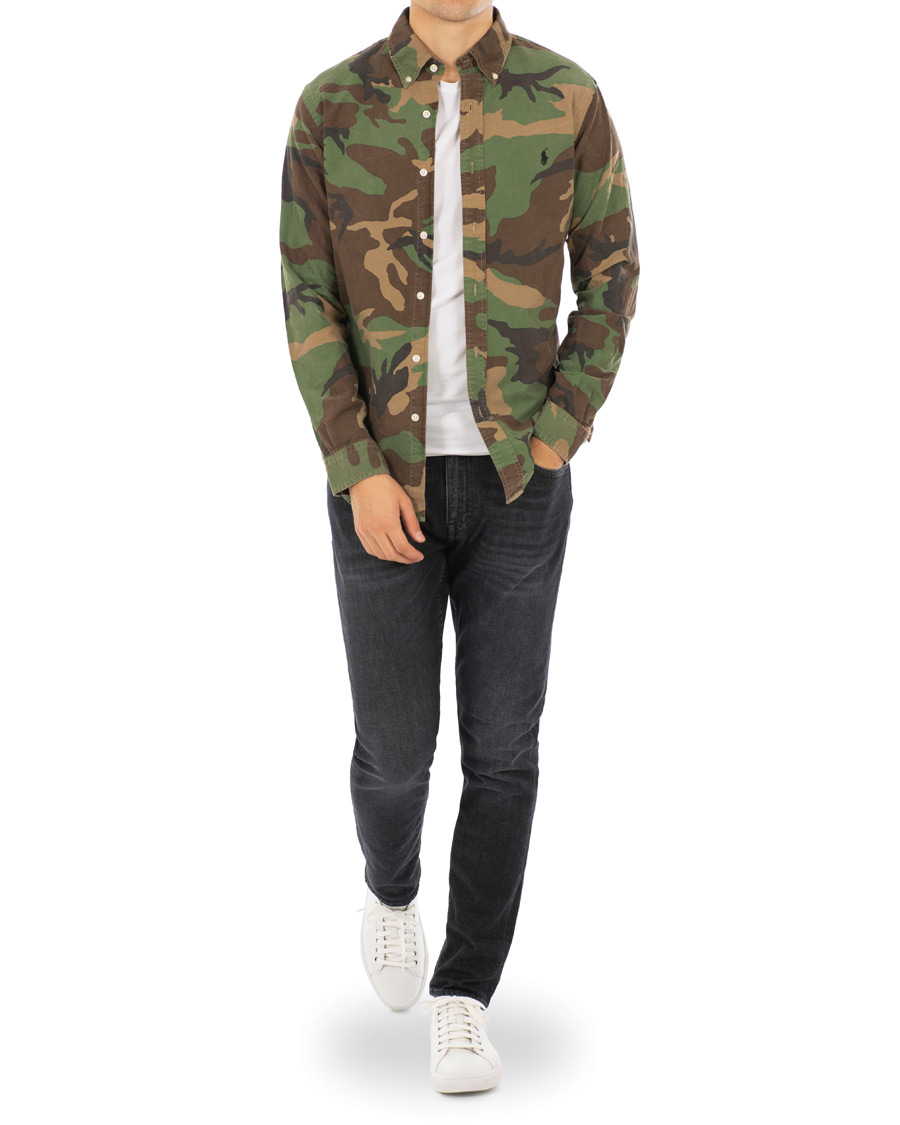 Homme | Chemises | Polo Ralph Lauren | Slim Fit Camo Shirt Green