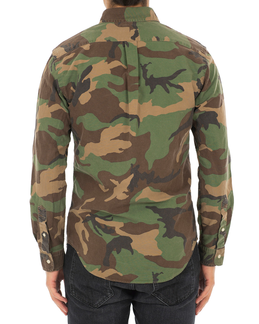 Homme | Chemises | Polo Ralph Lauren | Slim Fit Camo Shirt Green