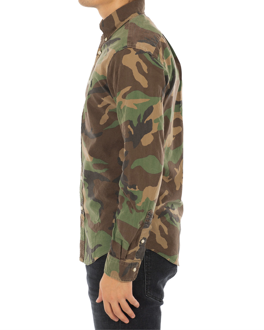 Homme | Chemises | Polo Ralph Lauren | Slim Fit Camo Shirt Green