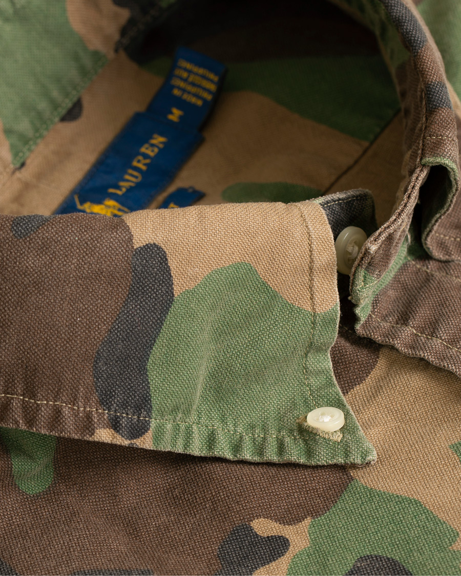 Homme | Chemises | Polo Ralph Lauren | Slim Fit Camo Shirt Green
