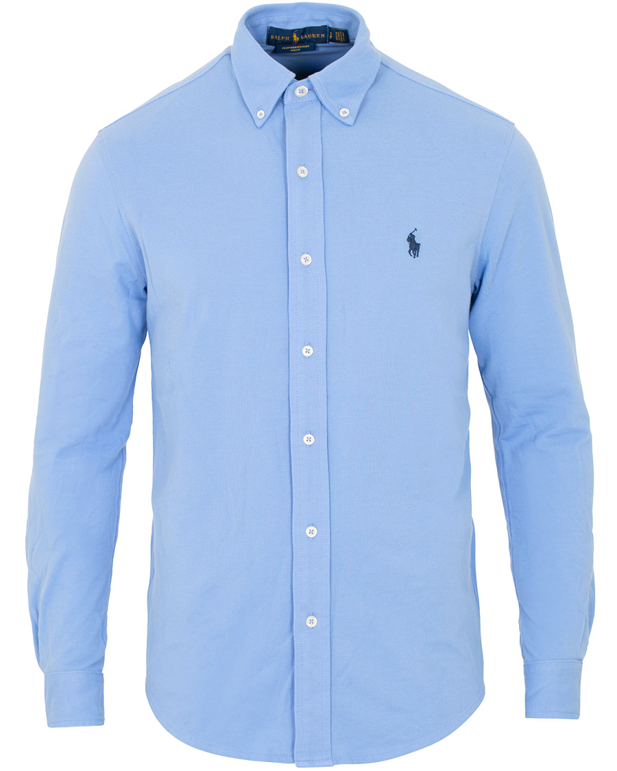 Heren | Overhemden | Polo Ralph Lauren | Slim Fit Featherweight Shirt Cabana Blue