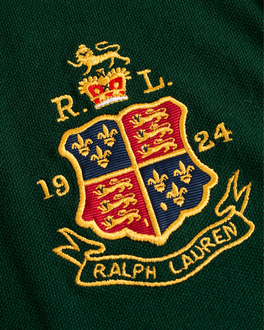Homme | Polos | Polo Ralph Lauren | Custom Slim Fit Crest Polo College Green
