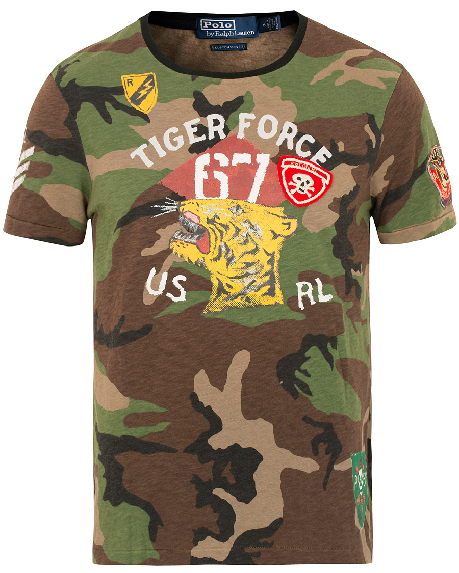 Homme | T-shirts | Polo Ralph Lauren | Tiger Crew Neck Tee Camo