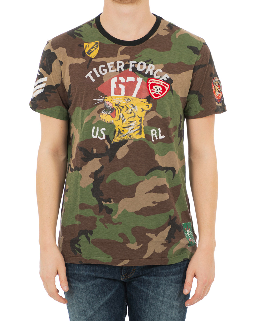 Homme | T-shirts | Polo Ralph Lauren | Tiger Crew Neck Tee Camo