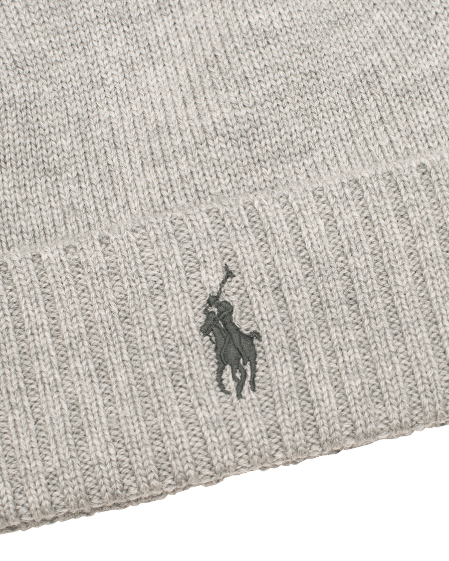 Homme | Polo Ralph Lauren Merino Cap Fawn Grey Heather | Polo Ralph Lauren | Merino Cap Fawn Grey Heather