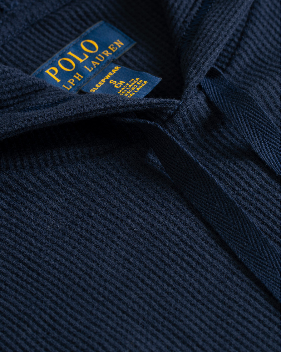 Homme | Pulls Et Tricots | Polo Ralph Lauren | Waffle Hoodie Cruise Navy