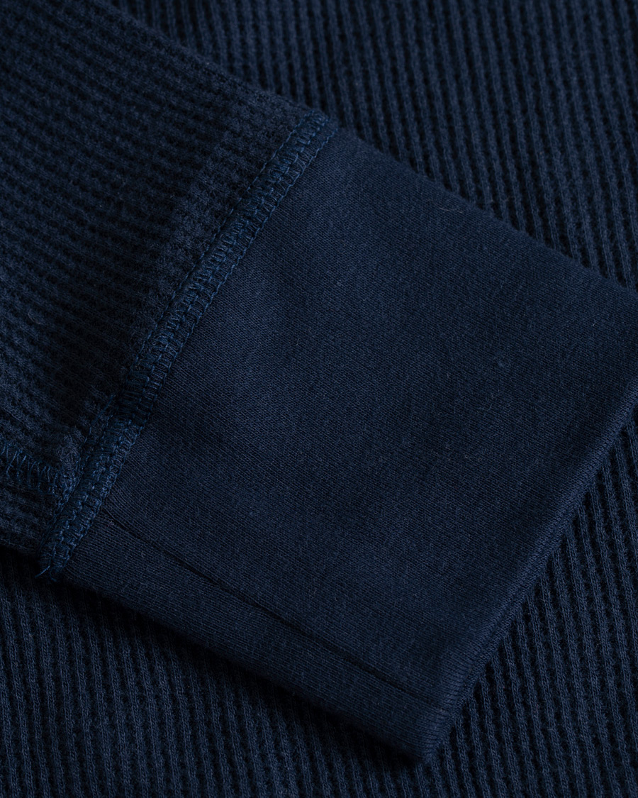 Homme | Pulls Et Tricots | Polo Ralph Lauren | Waffle Hoodie Cruise Navy