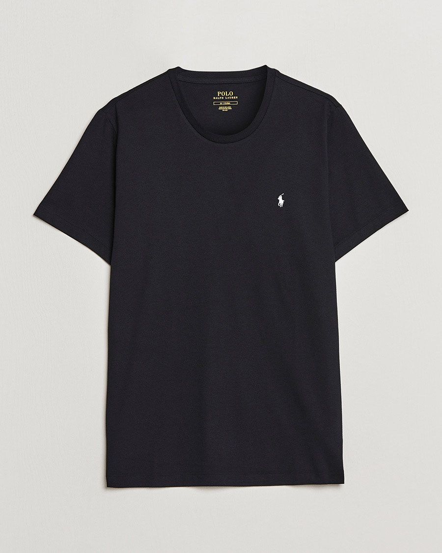 Homme | T-shirts | Polo Ralph Lauren | Liquid Cotton Crew Neck T-Shirt Black