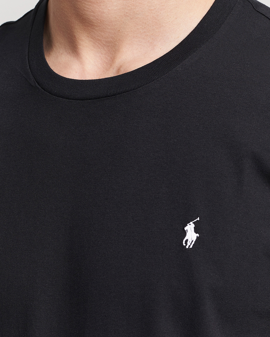 Homme | T-shirts | Polo Ralph Lauren | Liquid Cotton Crew Neck T-Shirt Black