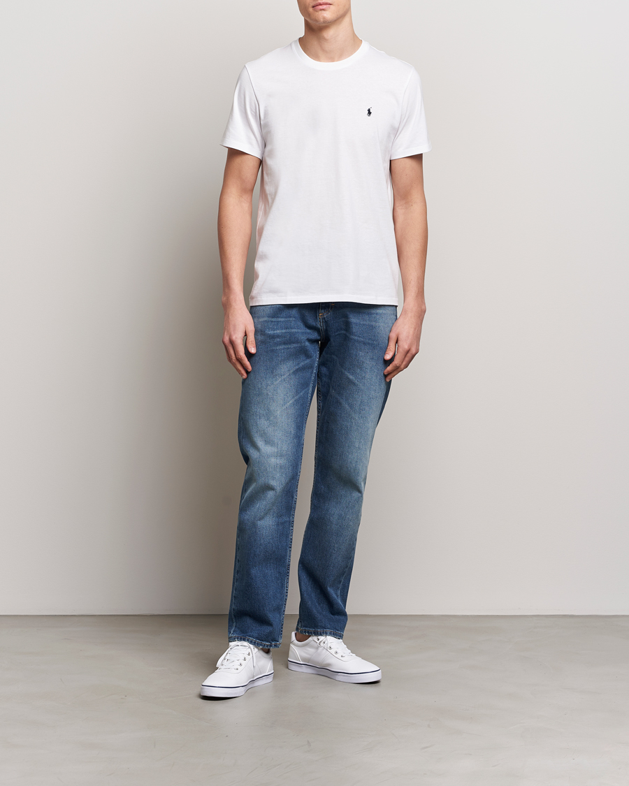 Heren | T-shirts | Polo Ralph Lauren | Liquid Cotton Crew Neck T-Shirt White