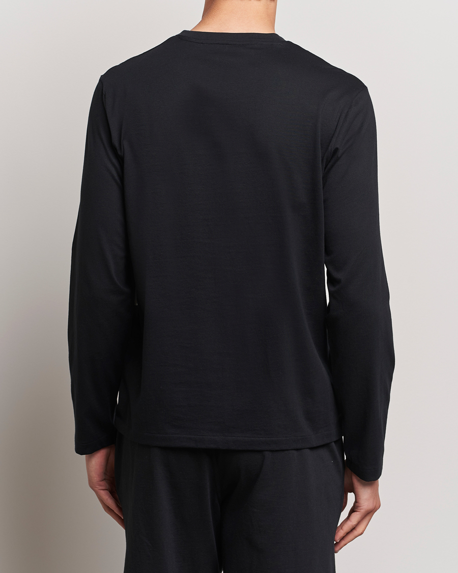Heren | T-shirts | Polo Ralph Lauren | Liquid Cotton Long Sleeve Crew Neck T-Shirt Black