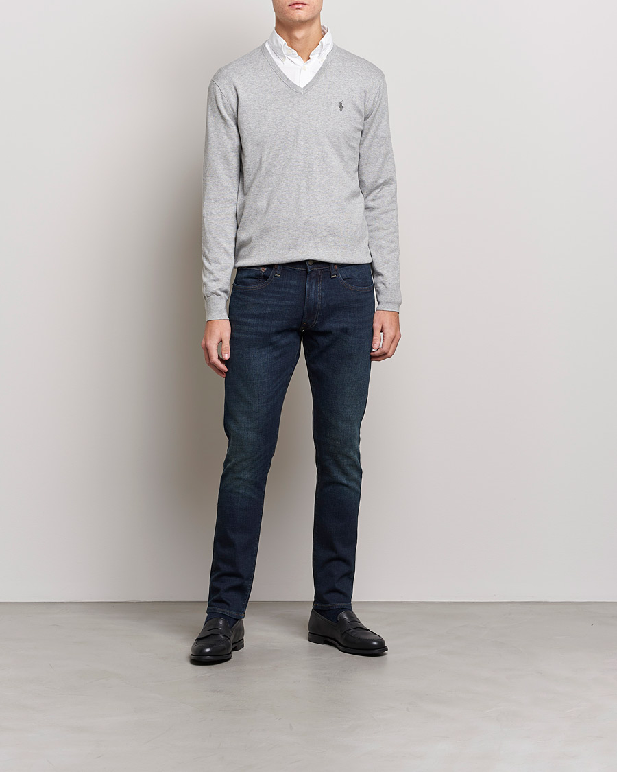 Heren | Truien | Polo Ralph Lauren | Pima Cotton V-neck Pullover Andover Heather