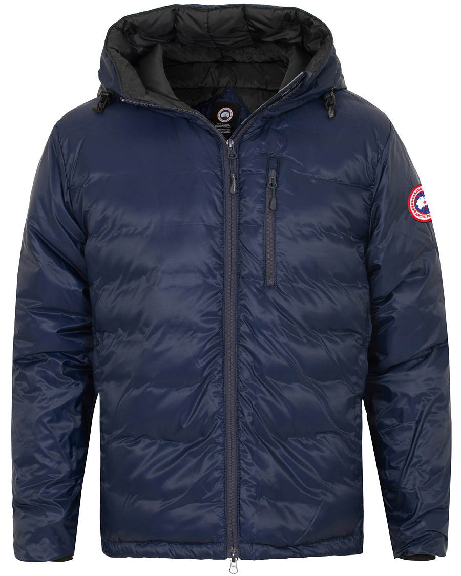 Homme | Manteaux Et Vestes | Canada Goose | Lodge Hoody Down Jacket Admiral Blue