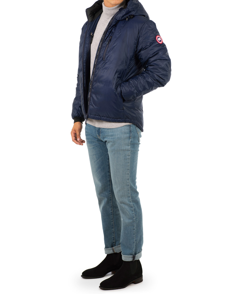 Homme | Manteaux Et Vestes | Canada Goose | Lodge Hoody Down Jacket Admiral Blue