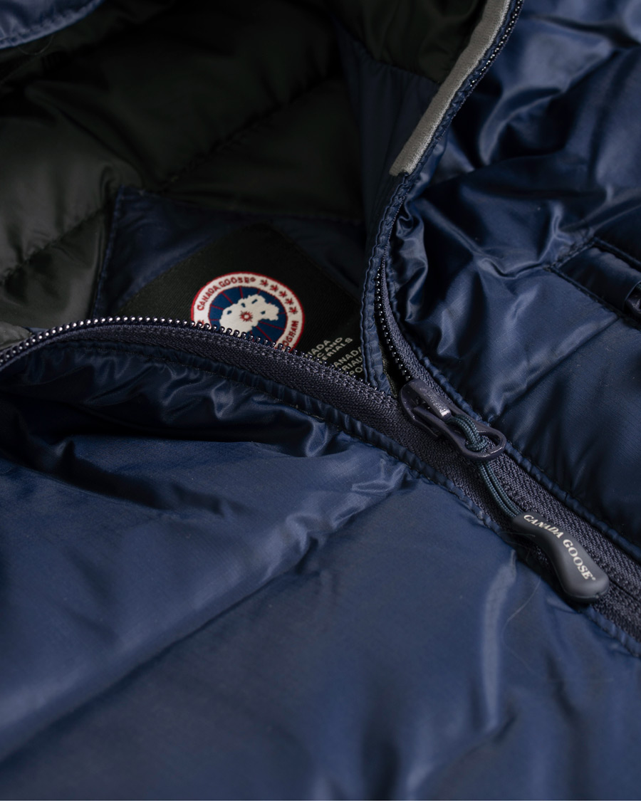 Homme | Manteaux Et Vestes | Canada Goose | Lodge Hoody Down Jacket Admiral Blue