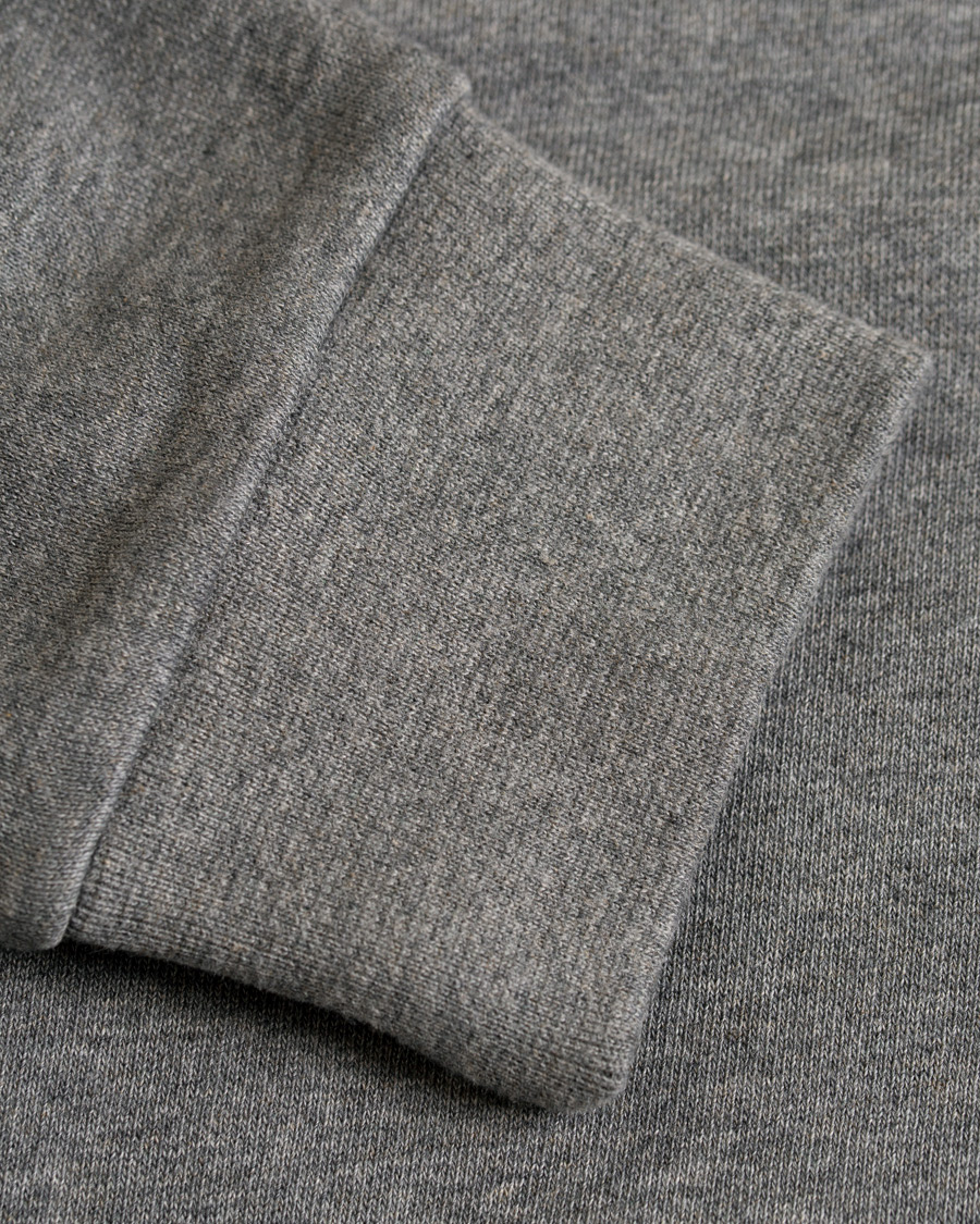 Homme | Pulls Et Tricots | Emporio Armani | Full Zip Hoodie Grey Melange