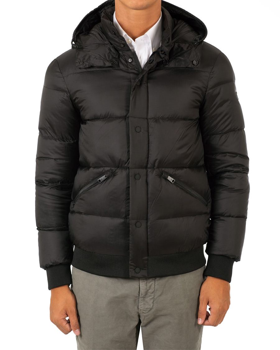 Heren | Jassen | Emporio Armani | Down Hooded Jacket Black