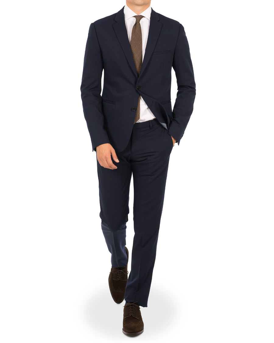 Homme | Costumes | Emporio Armani | M-Line Stretch Suit Dark Blue