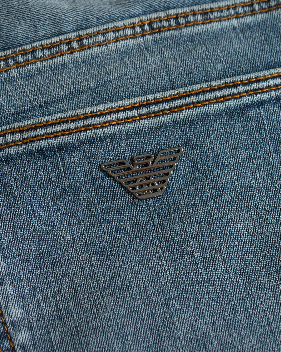 Heren | Jeans | Emporio Armani | Extra Slim Fit Jeans Mid Blue