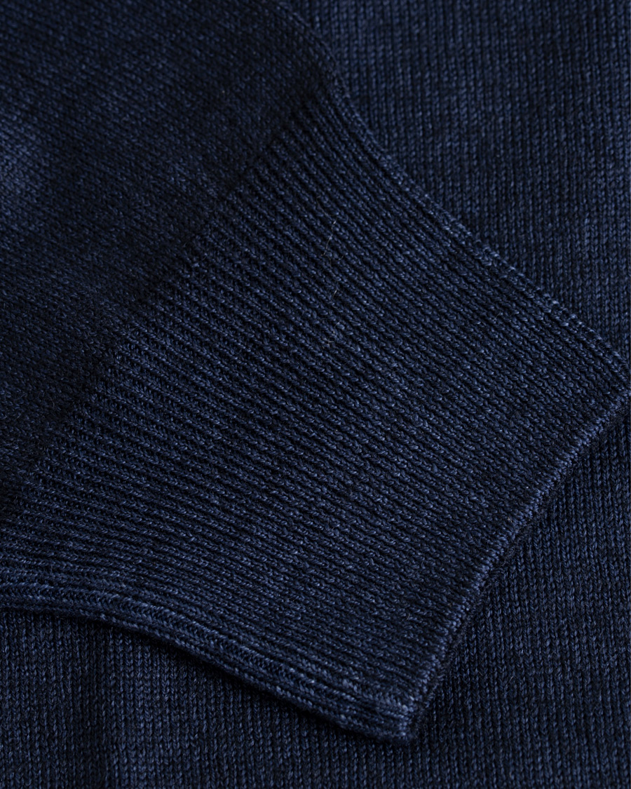 Homme | Pulls Et Tricots | Gran Sasso | Vintage Merino Fashion Fit Cardigan Navy