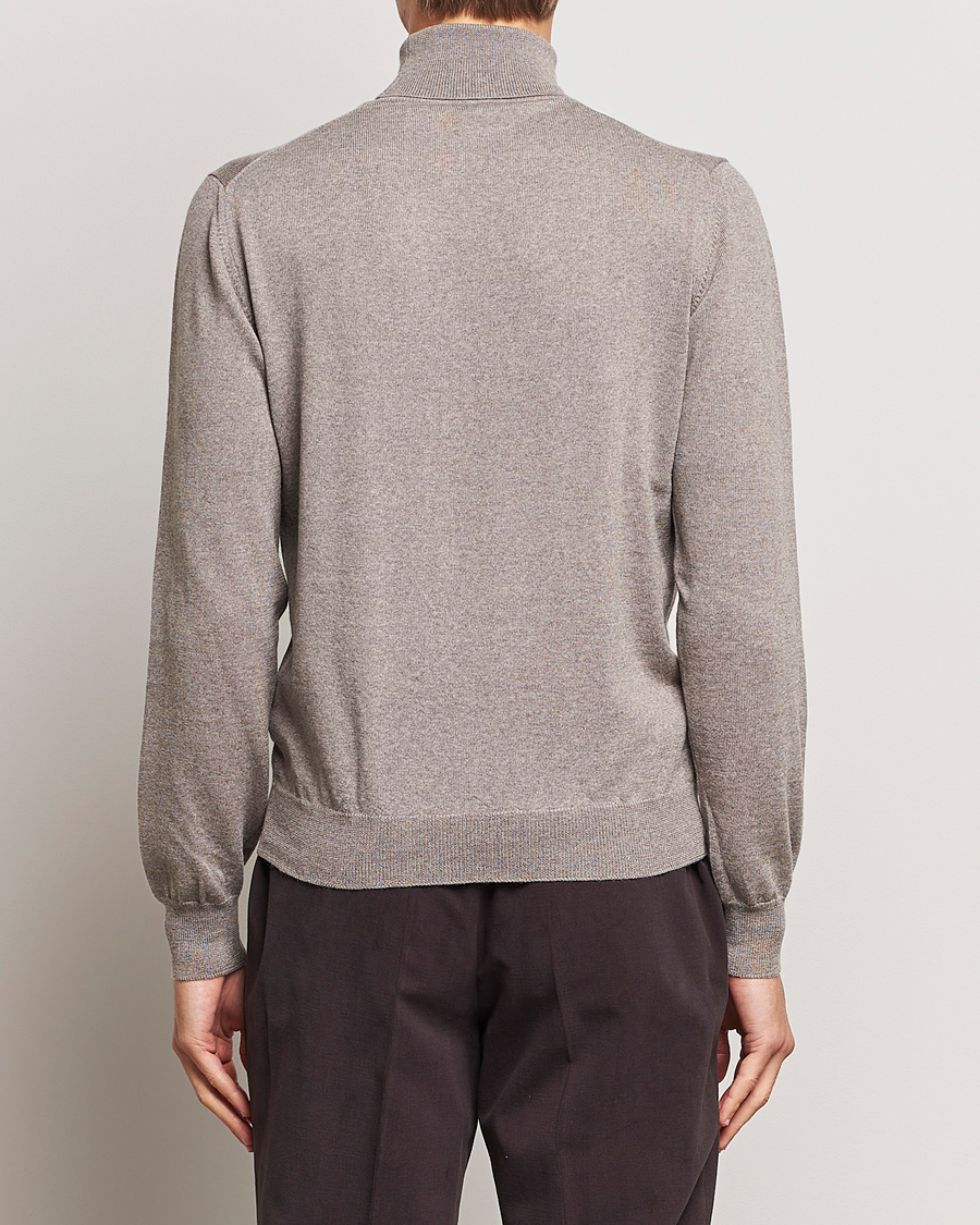 Homme | Pulls Et Tricots | Gran Sasso | Merino Fashion Fit Rollneck Beige