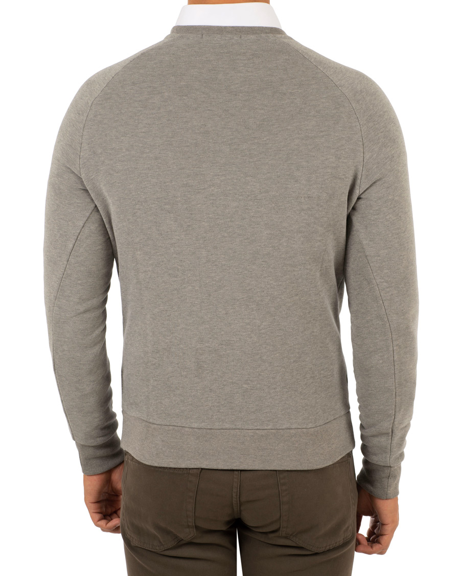 Homme | Pulls Et Tricots | Ralph Lauren Purple Label | Luxury Fleece Polo Bear Sweatshirt Light Grey Melange