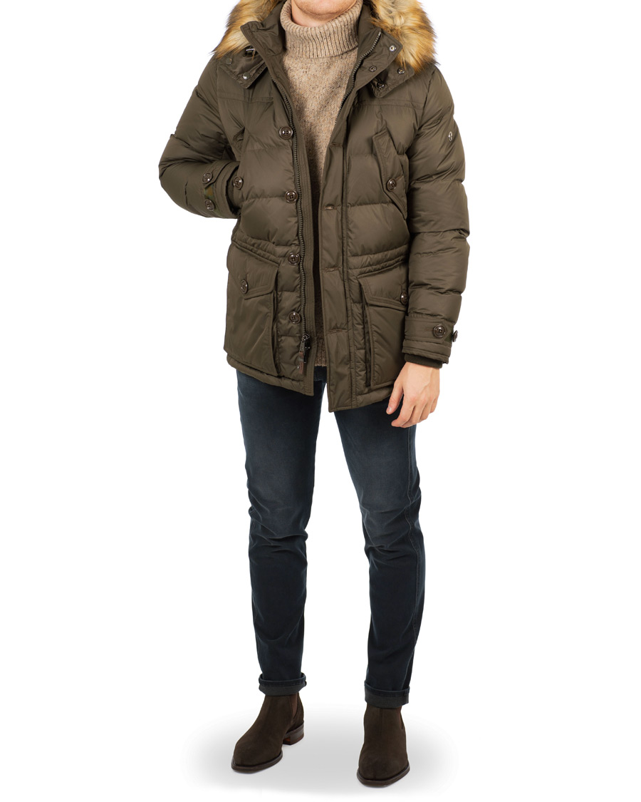 Homme | Manteaux Et Vestes | Ralph Lauren Purple Label | Down Parka Dark Olivewood