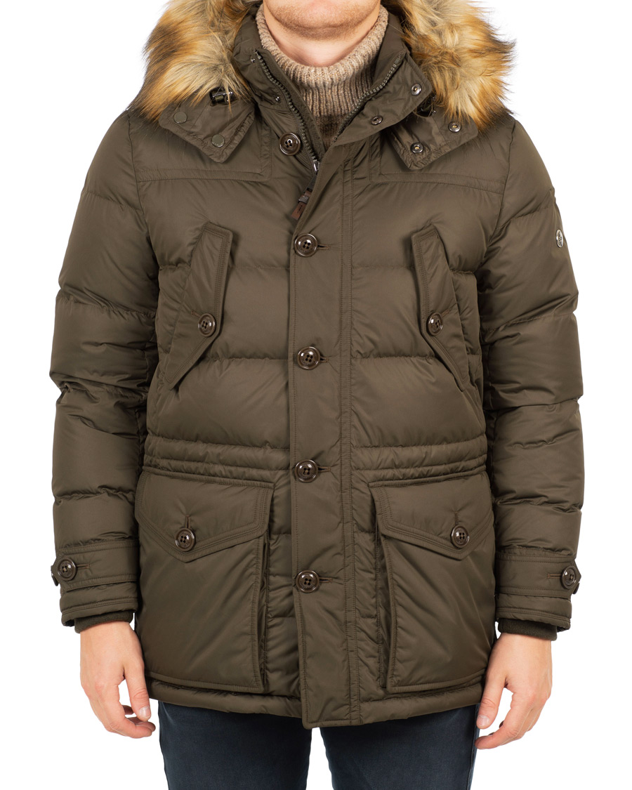 Homme | Manteaux Et Vestes | Ralph Lauren Purple Label | Down Parka Dark Olivewood